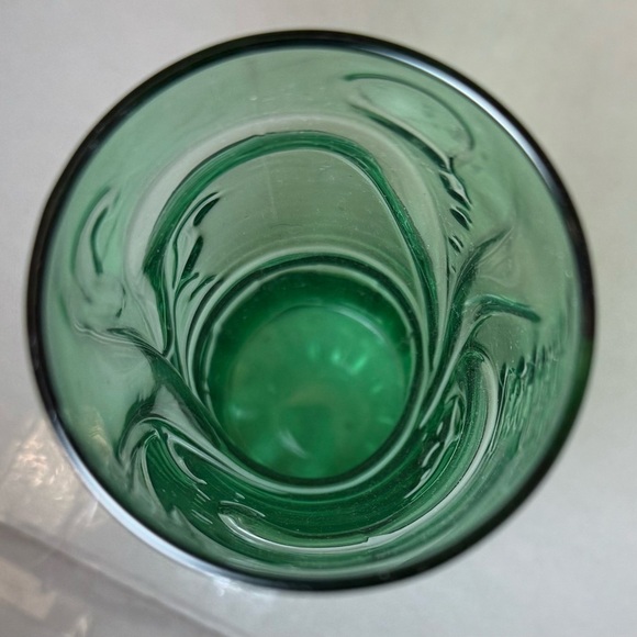 Coca Cola McDonalds Glass Embossed
Butterfly Balloon Green Limited Edition - Picture 6 of 7